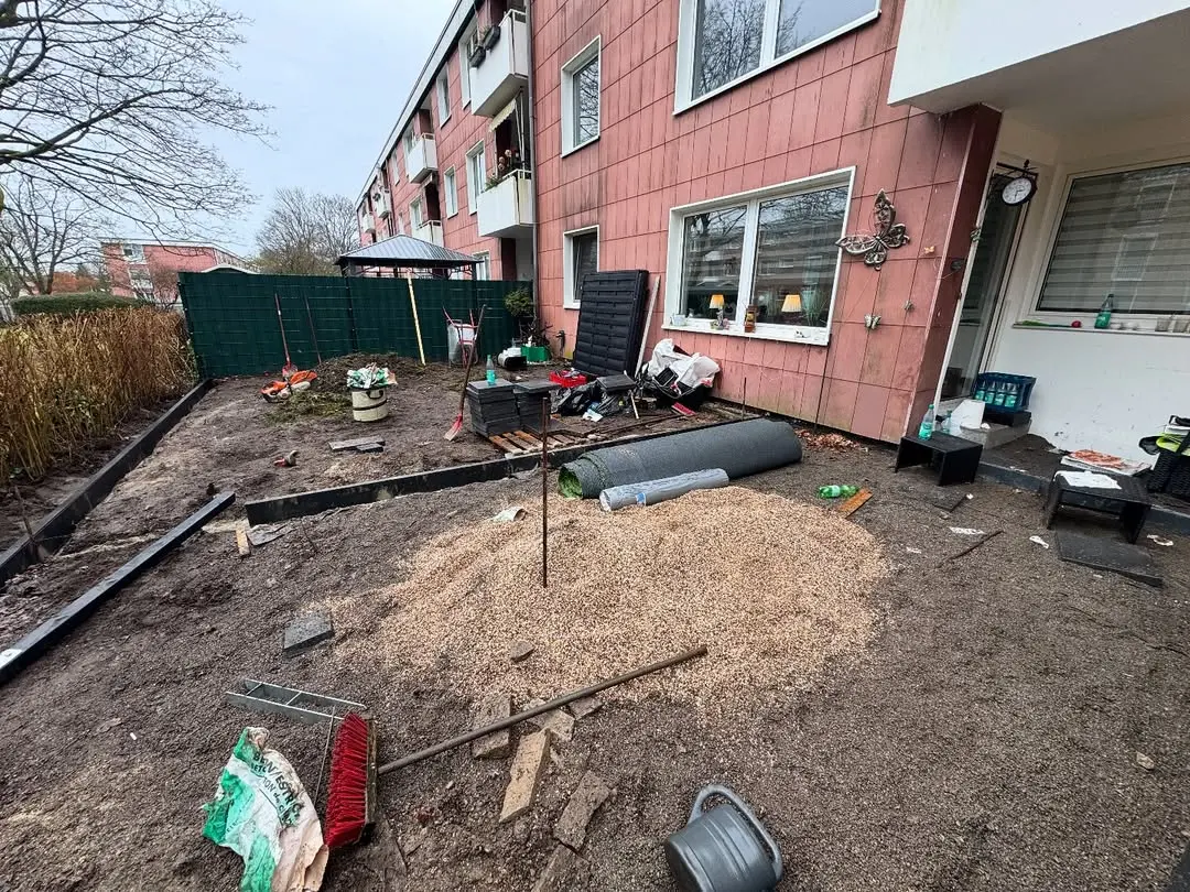 Instagram Post: Gartenneuanlage - Professionelle Vorbereitung für komplette Gartengestaltung